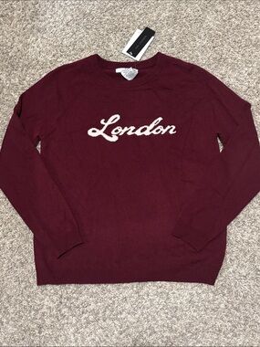 NWT Magaschoni Cashmere London Sweater Large